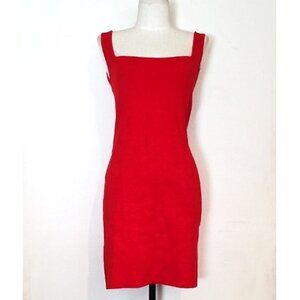 NEW RHODE RED ALBA BODYCON KNIT DRESS SIZE S